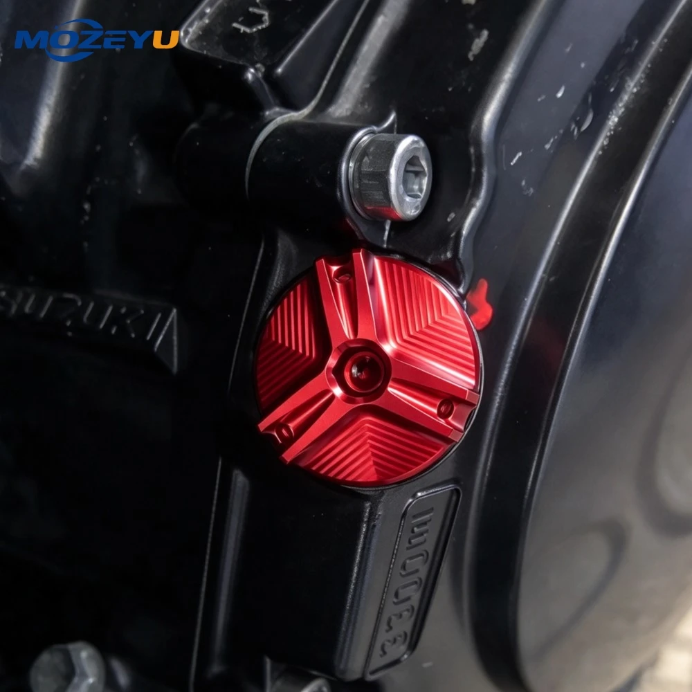 Motorcycle Engine Oil Filter Cup Plug Cover For Suzuki TL1000R TL1000S TL1000R TL 1000S 1998 - 2001 2002 2003 2004 Accessories