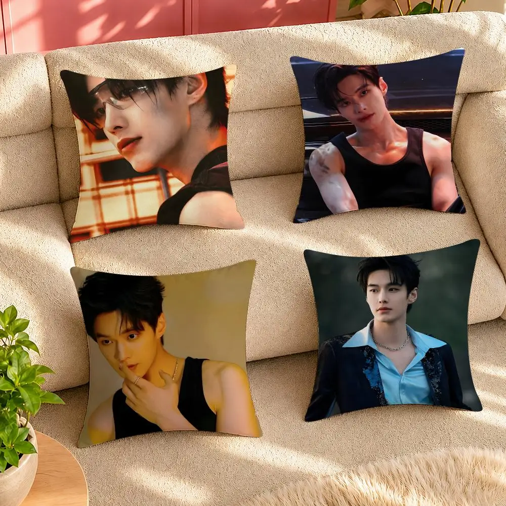 Y-Youth Campus Novel He Yu Jin Chao Cushion Cover Pillow Cover Decorative Throw Couch Home Decor for Living Room Sofa