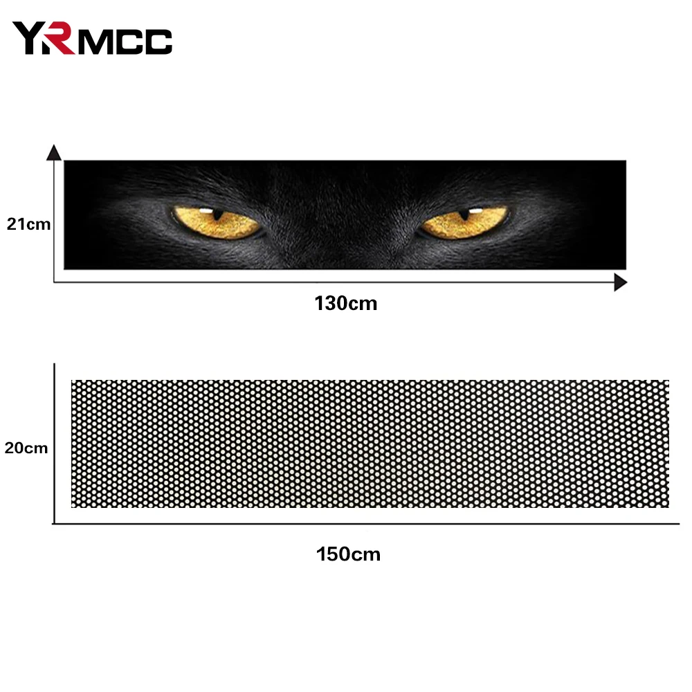 Car Sunshade Stickers Auto Front Windshield 3D Vinyl Film Rear Gear Sunshade Decorative Decals Stickers Cars Decorative Stickers