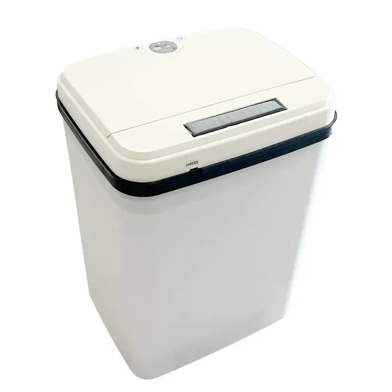 15L Plastic garbage bin Trash Can Dustbin  Waste Container Food Rubbish bin Recycler Waste bin