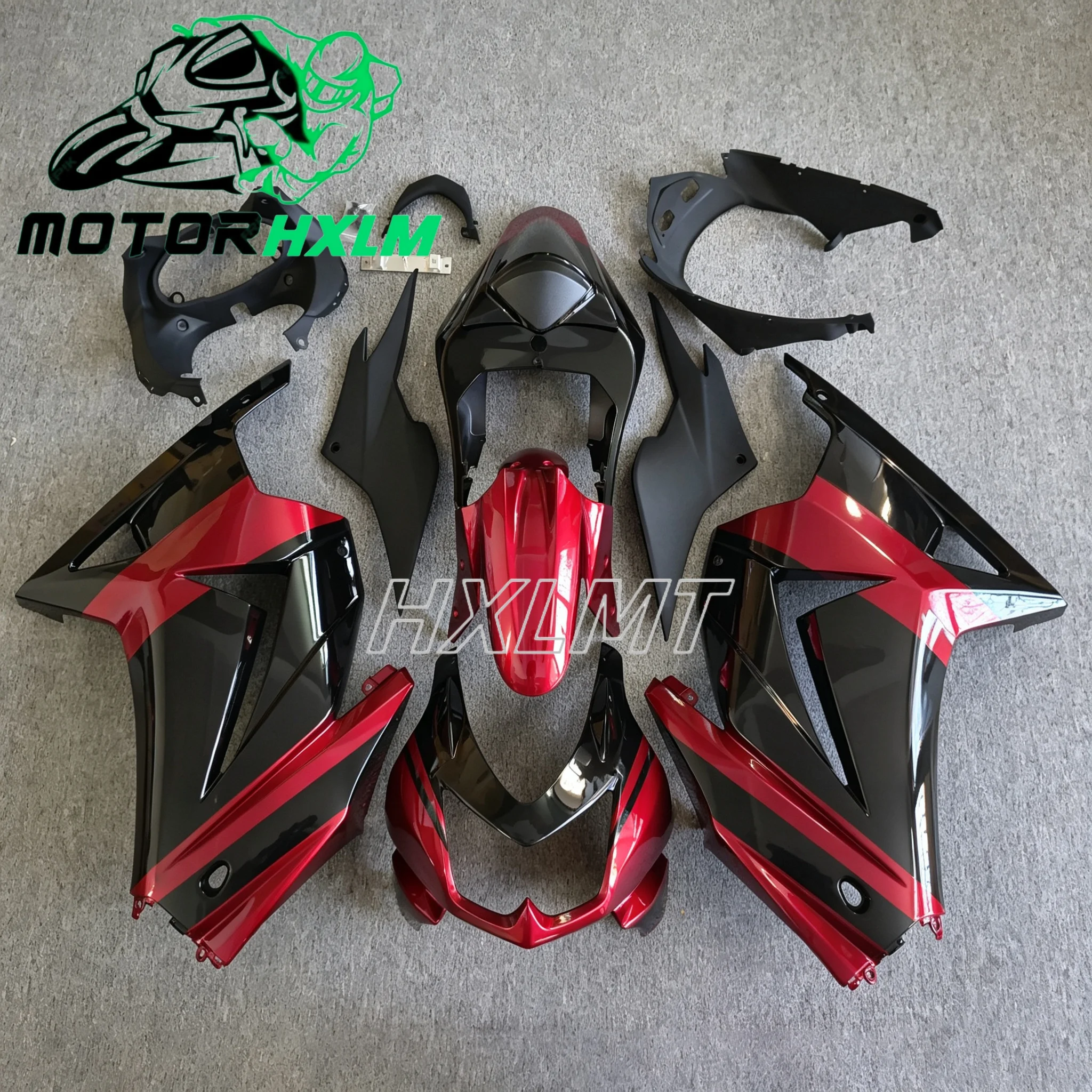 

For Kawasaki Ninja250 R EX250 2008 2009 2010 2011 2012 Motorcycle Complete Fairing ABS Plastic High Quality Body Decoration kit