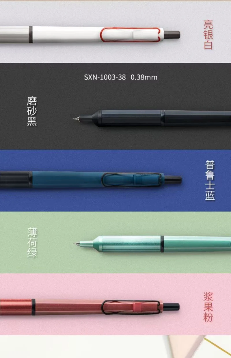 Uni SXN-1003 JETSTREAM EDGE Kugelschreiber Ultrafeiner Luxus-Herrenstift, für Feinschrift und Anmerkungen, Japanisches Schreibwaren-Design – Detail 12
