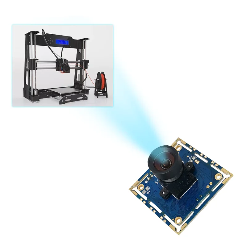 

NEW Hot Selling Support Oem 5mp CMOS Sensor Mini Fixed Focus Wide Angle 38*38mm USB UVC SF5A00N MI5100 CMOS Camera Module