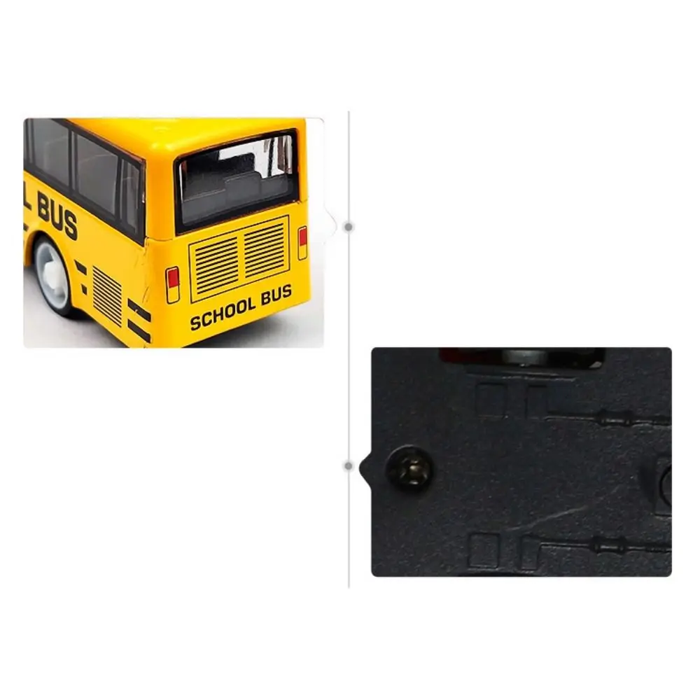 

Hobbies Bus Shape Ornaments Vehicle Model Extended Bus Alloy Bus Model Pull Back