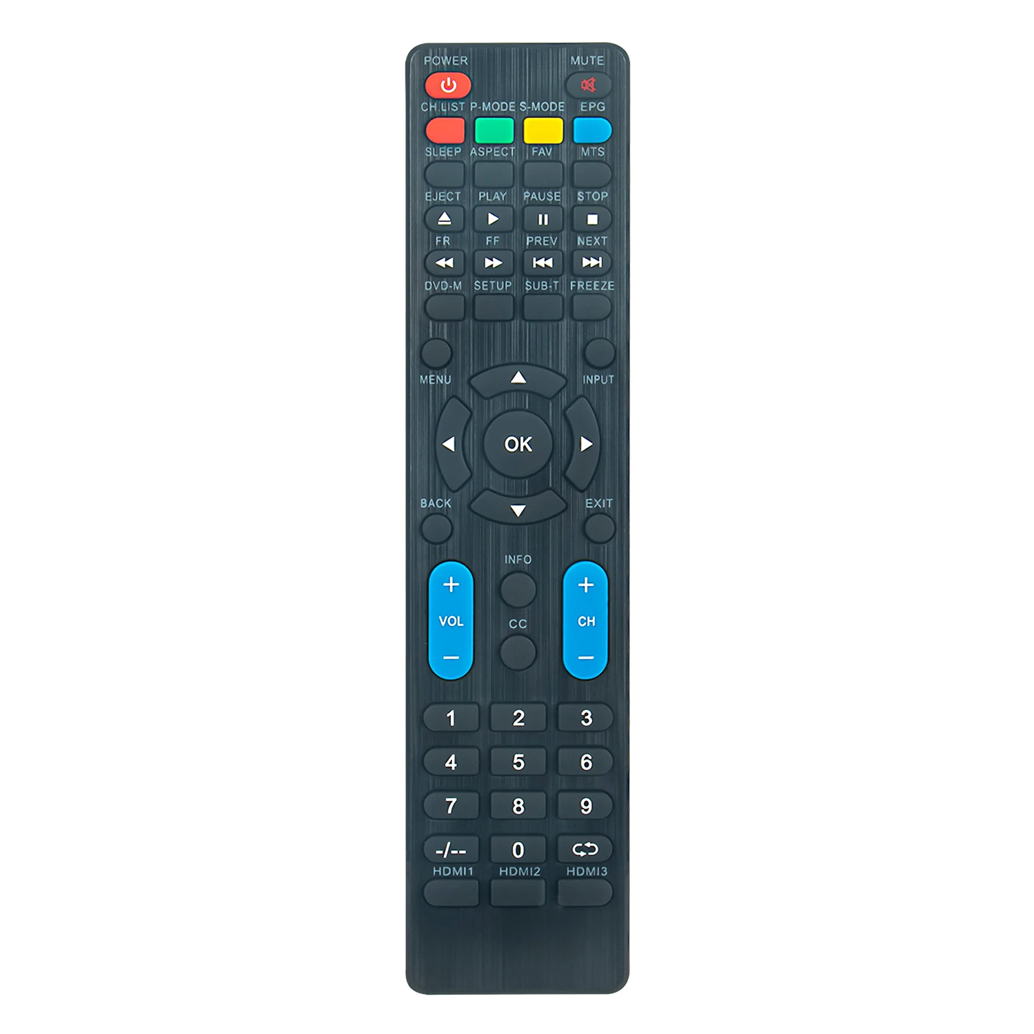 

New RC-199M Replaced Remote Control Fit for Atyme TV 650PM7UD 500AX7UD 500AM7UD 550PM8HD 650PM9HD 650AM7UD