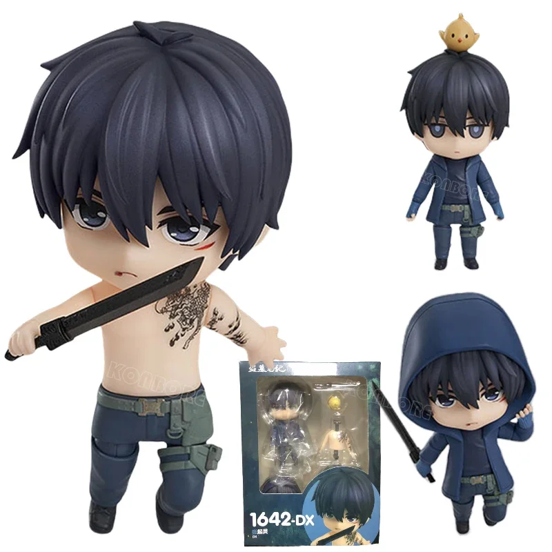 # 1642-DX Figura de anime de Daomu Biji Zhang Qiling # 1641 Wu Xie figura de acción Time Raiders estatuilla coleccionable modelo muñeca juguetes regalos