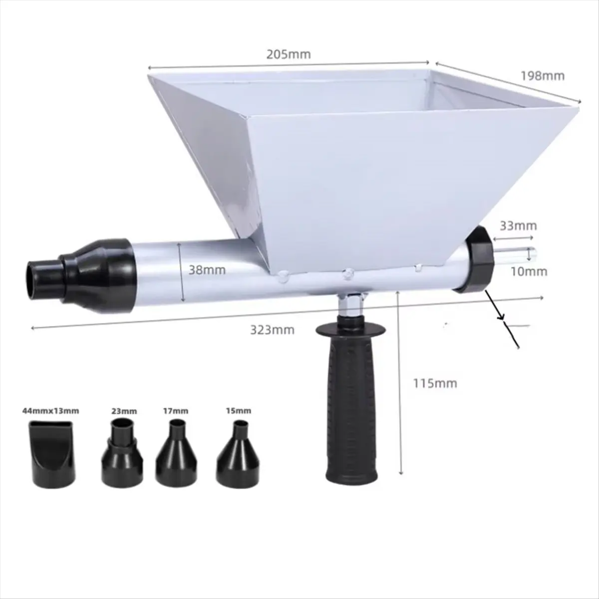 HGHO Electric Mortar Injector Automatic Caulking Tool Pointing Grouting Machine Mortar Pointing Grouting Applicator