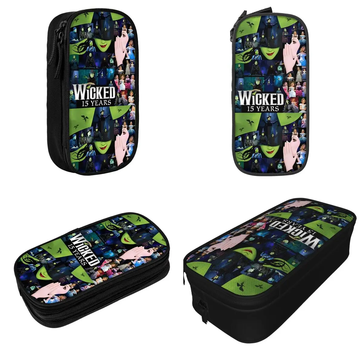 Epic Musical Fantasy Film Wicked Pencil Case Pencilcases Pen Box for Girls Boys Large Storage Bags Office Cosmetic Stationery