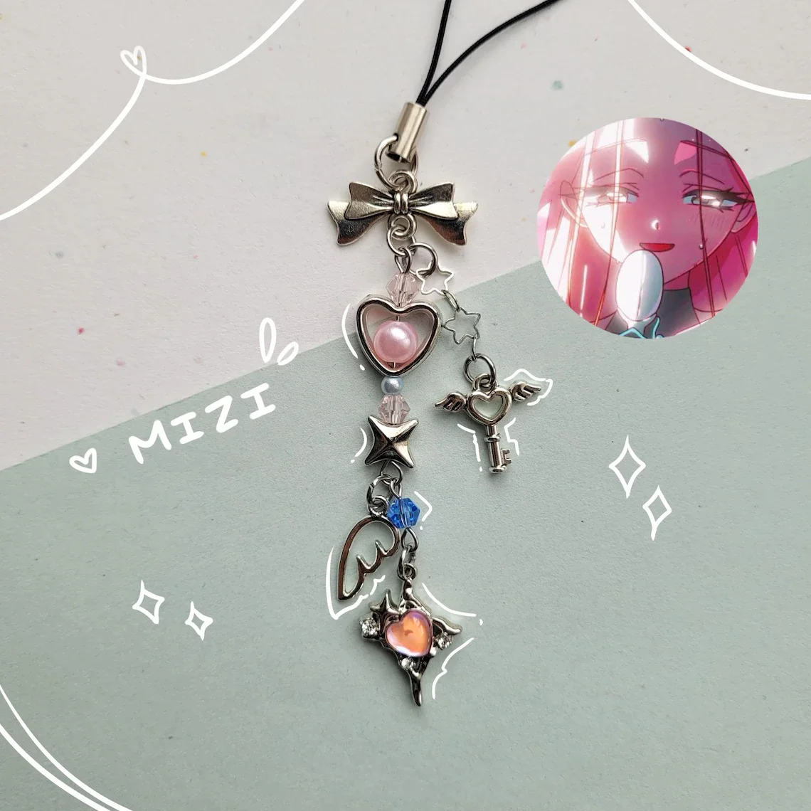 الطلب المسبق-المرحلة الغريبة IvanTill، MiziSua، LukaHyuna، سحر الهاتف/سلسلة المفاتيح