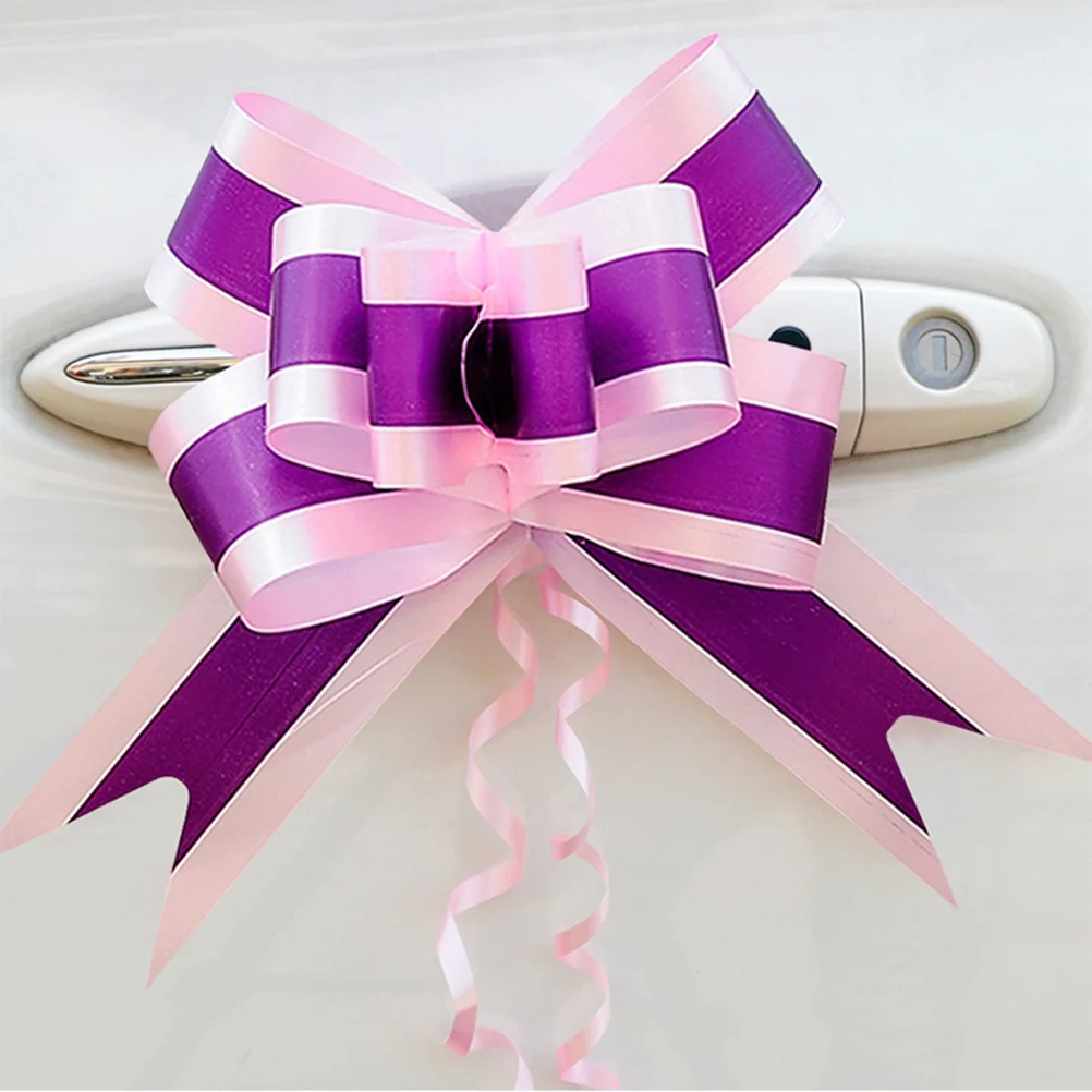 

40Pcs Ribbon Bowknots for Gift Packing Pull Bows Festive Party Wedding Decorations Christmas Tree Wine Bottle Ornament