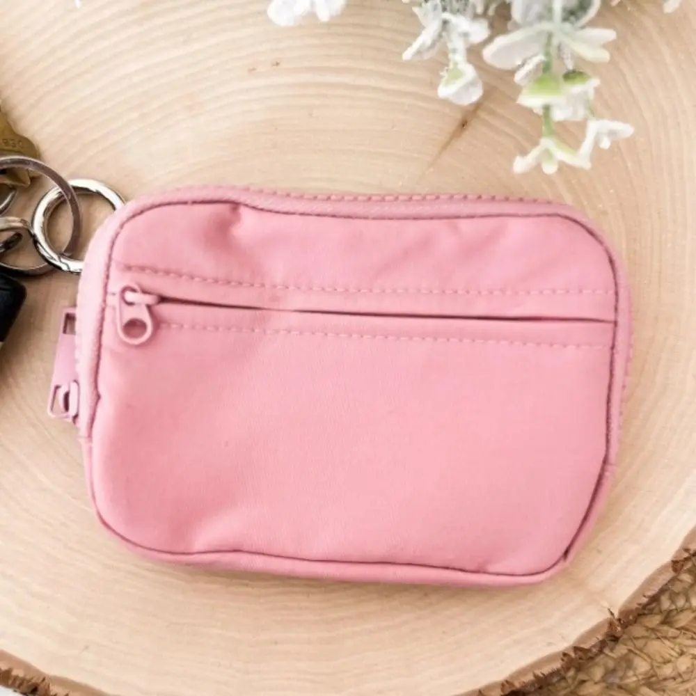 New Waterproof Iris' Wallet Nylon Keychain Wallet Money Coin Purse Credit Card Holoder Women