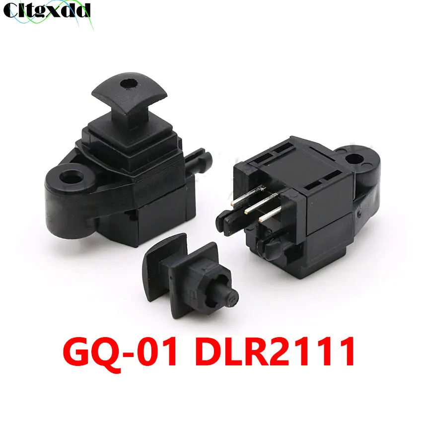 

Cltgxdd 1pcs GQ-01 High Transmission 25M Fiber Optic Transmission / Reception End Socket DLR2111 Optic Fiber Terminal Connector