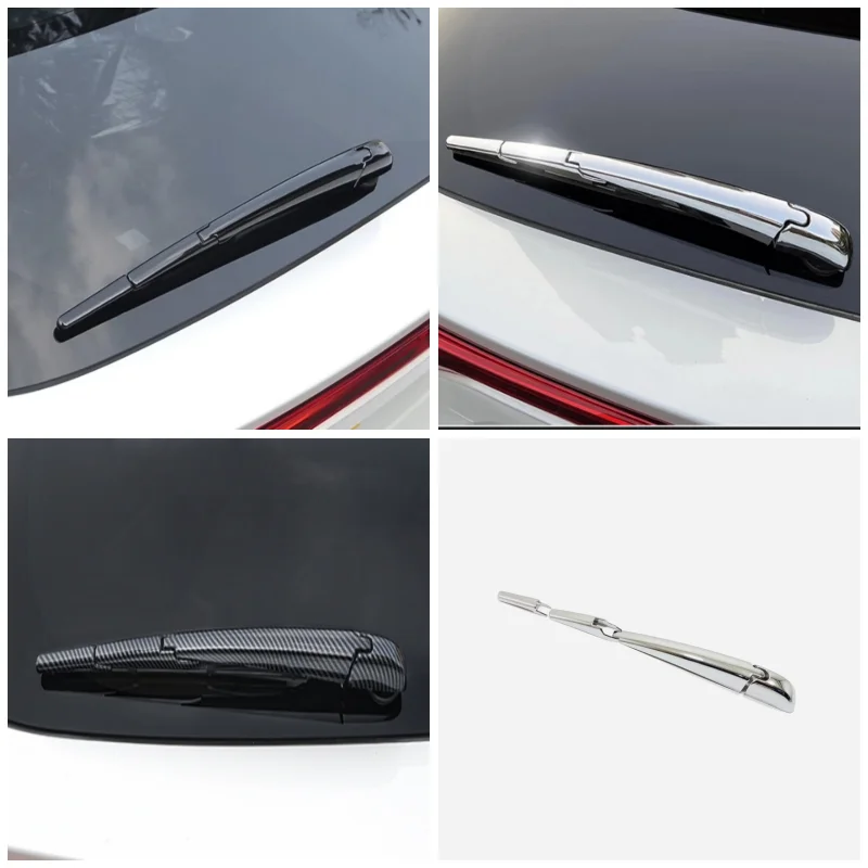 

For Toyota Harrier Venza 2020 2021 2022 Accessories Rear Windshield Window Windscreen Rain Wiper Cover Trim Window Blinds Side