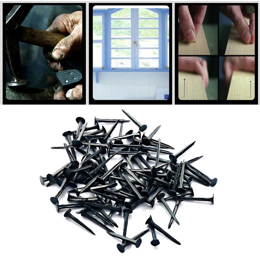 500 G/pack Boot Metal Nail Repairing Shoe Heels Replacement Lift for Shoes Black