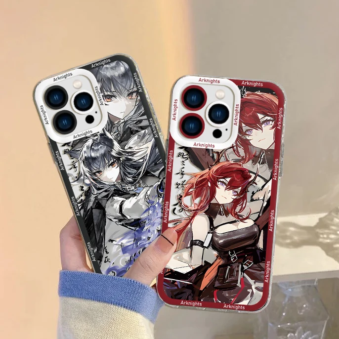 Game Arknights Eyjafjalla Phone Case For Samsung S24 S23 S22 S21 S20 S10 FE Note20 Note10 Plus Ultra Lite 5G Clear Soft TPU