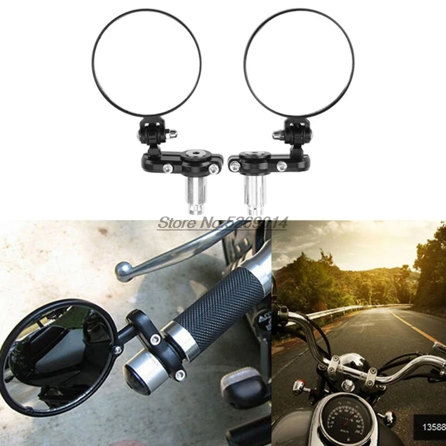 Original Motorcycle Mirrors counterweights cover for Honda Shadow Hyosung Ducati Multistrada Ktm Tpi Honda Cr 250 Motorcycle