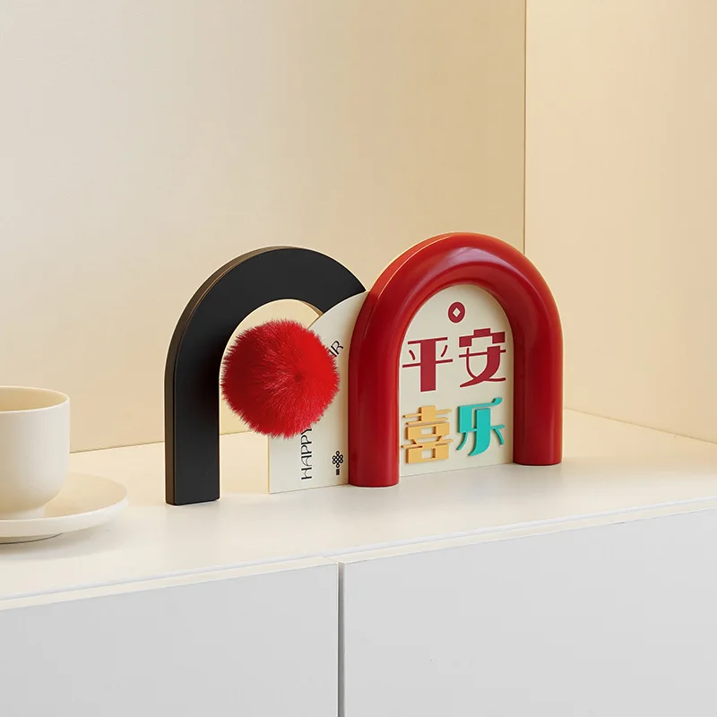 

Peace and joy home jewelry house warming living room TV cabinet high-end decorative ornament