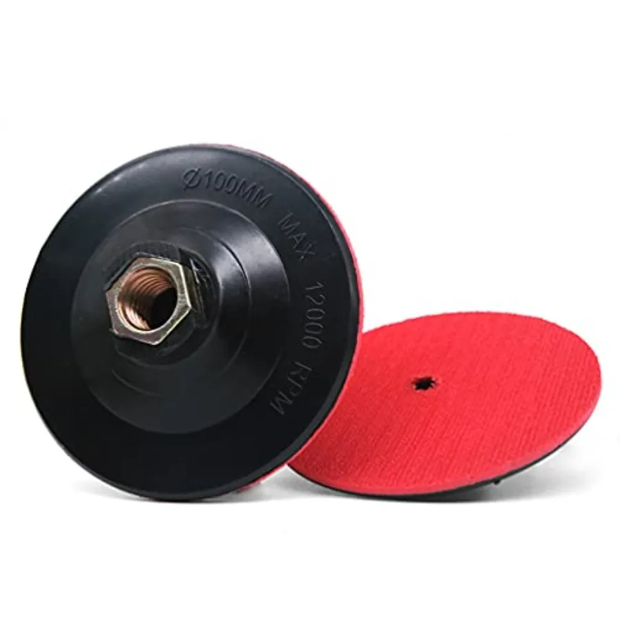 

Pack Hook and Loop Backing Pads Backer Pad with/8"- Thread