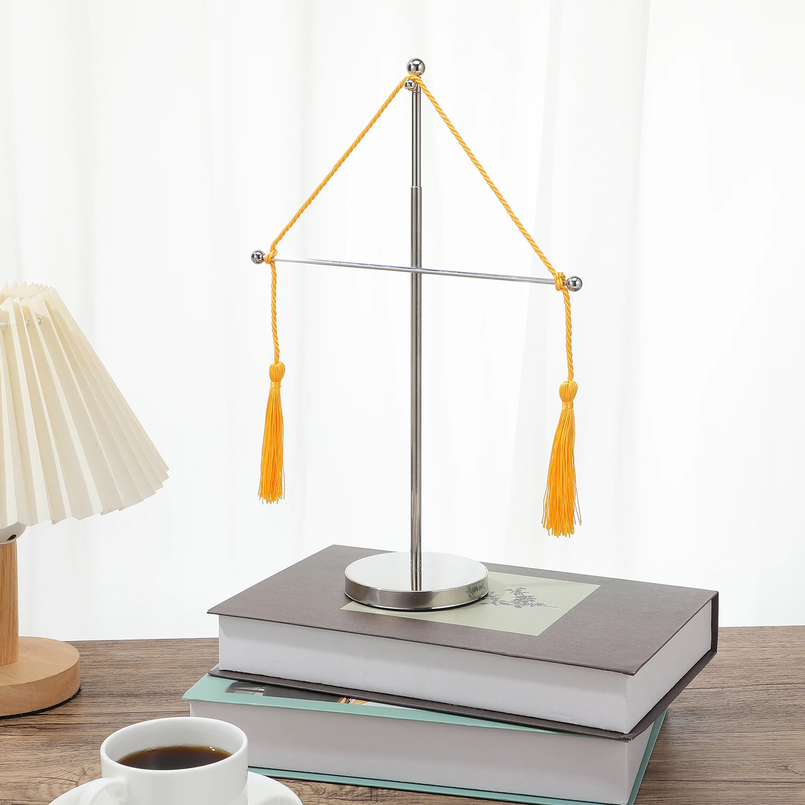 

Metal Desktop Rack Stand Adjustable Telescopic Pole Office Decor Flag Holder Accessories For Party Festival Military