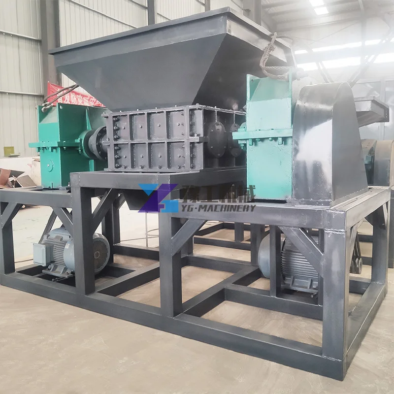 Automatische Rubber Poeder Productielijn Afval Band Crusher Band Shredder Machine Band Recycle Machine