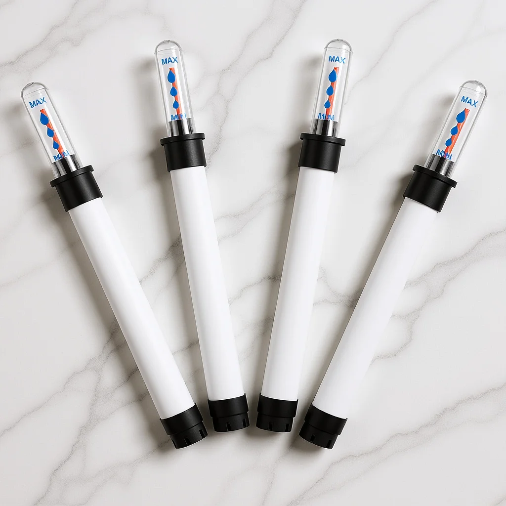 

4Pcs Water Gauge Durable Garden Tool Easy Use Water Shortage Reminder Meter for Potted Plant Moisture Display Moisture Plants