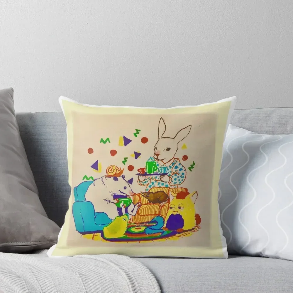 

bastard holidays Throw Pillow pillows decor home Cushion Cover Set christmas ornaments 2025 christmas supplies pillow