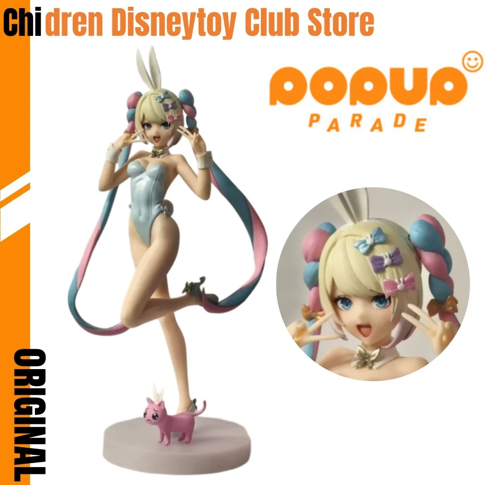 Needy Girl Overdose Anime Tenshi-chan Rain Pop Up Parade Action Figures Model Figurine Original Figuarts Decoration Toys