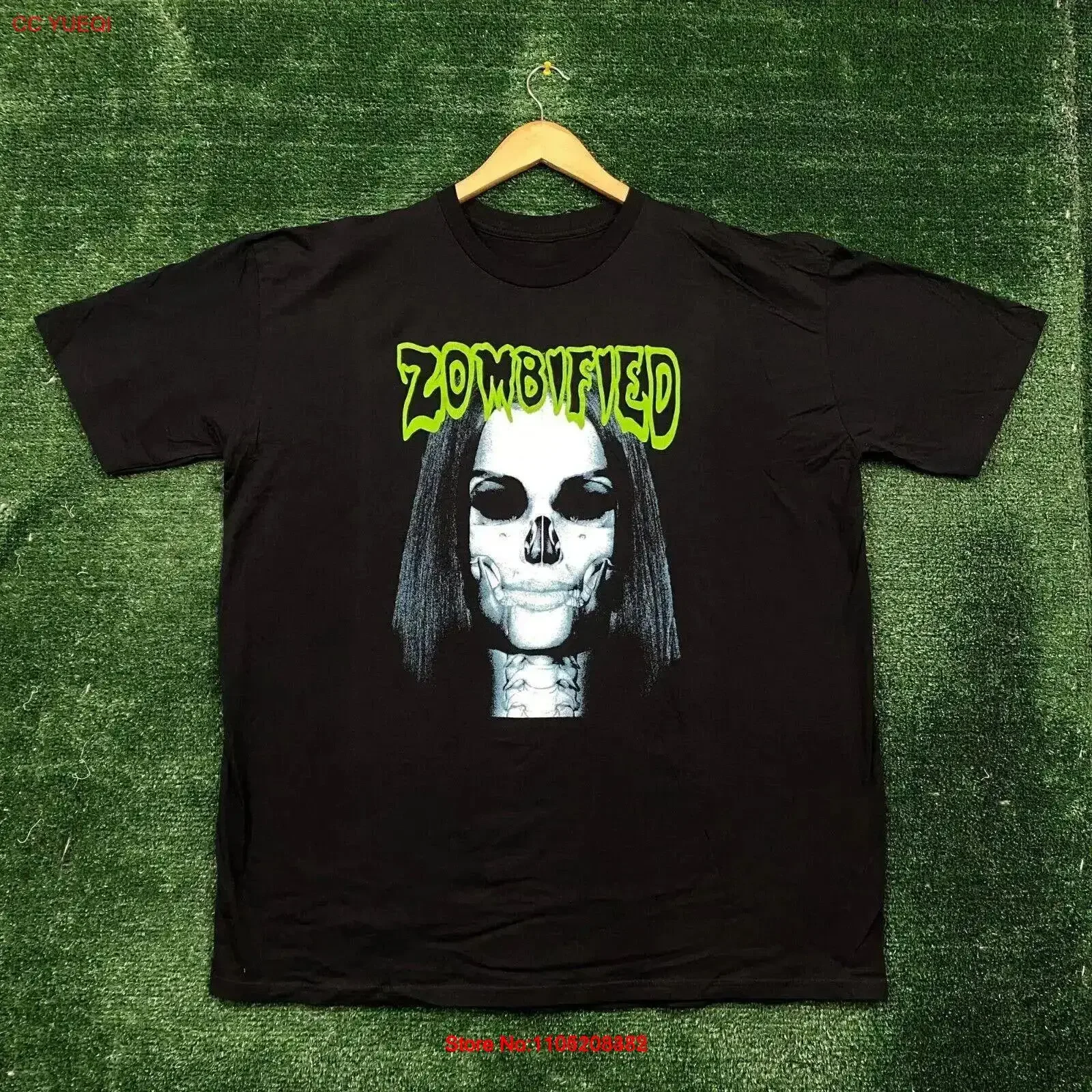 

Футболка с плакатом AEW Franchise Saraya Zombified, размер 2XL, винтажный стираный топ унисекс для повседневной носки, дизайнерская одежда для мужчин