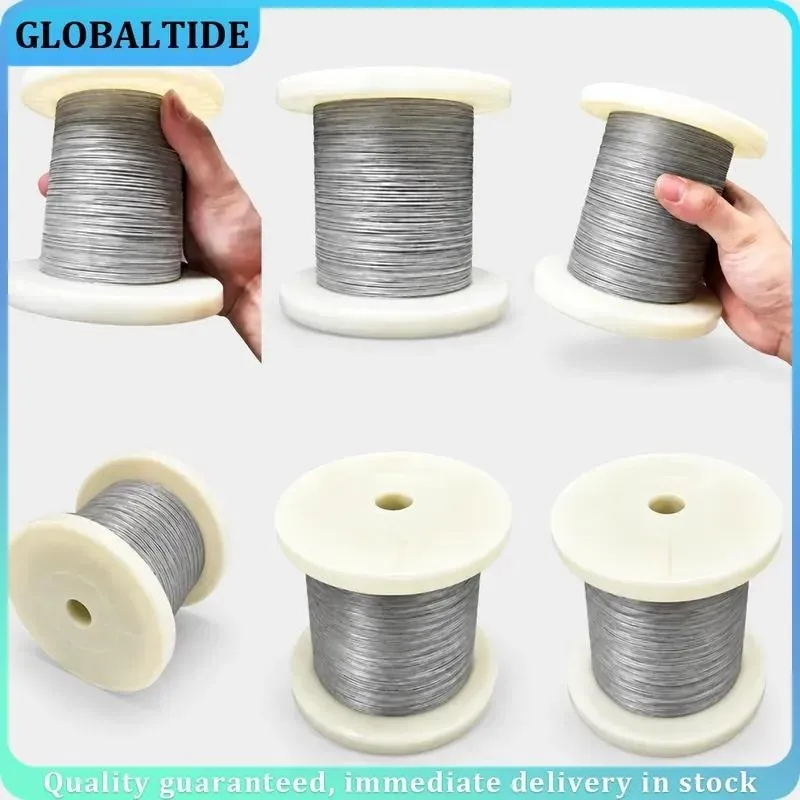 0.2-0.45mm Diamond Wire for Cutting Silicon Wafer 500m Lot High Precision Industrial Saw Wire for Solar PV Ingot Slicing