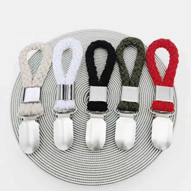 

1PC Cotton Rope Towel Holder Wall Mounted Towel Rack Hanging Towel Clip Disc Bathroom Towel Mounting Hook Kitchen Home Storage