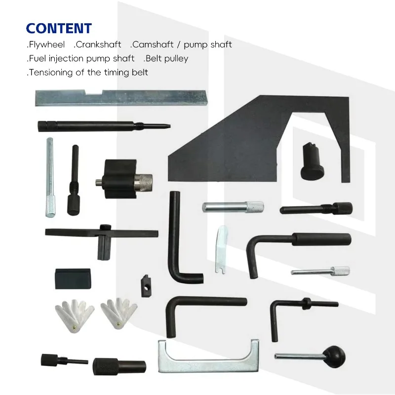 Juego de herramientas de bloqueo de sincronización del árbol de levas del motor para Ford Mazda Twin Cam Turbo 2.0L/2.3L