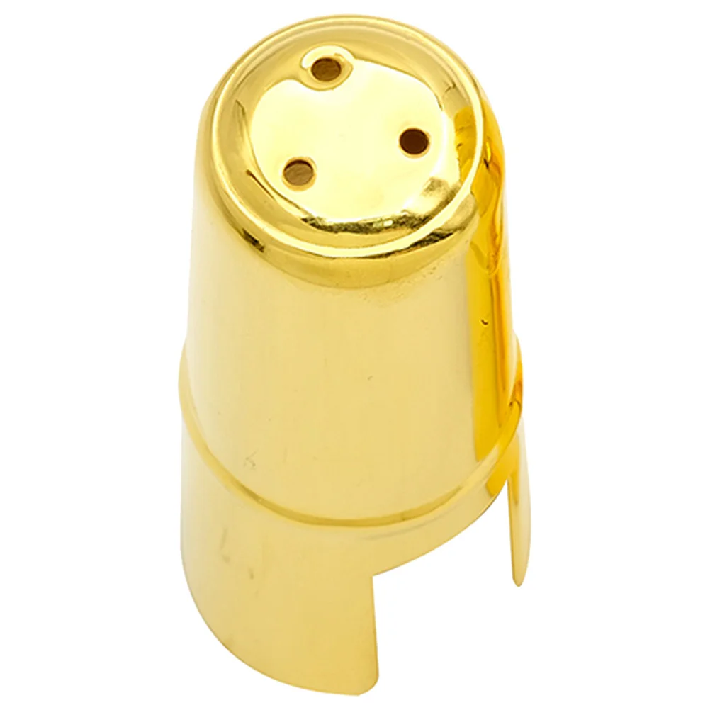 

Saxophone Mouthpiece Cap Heavy Duty Metal Protector Cover Resists Damage from Impacts and Scratches Fits Most Sax Mouthpieces