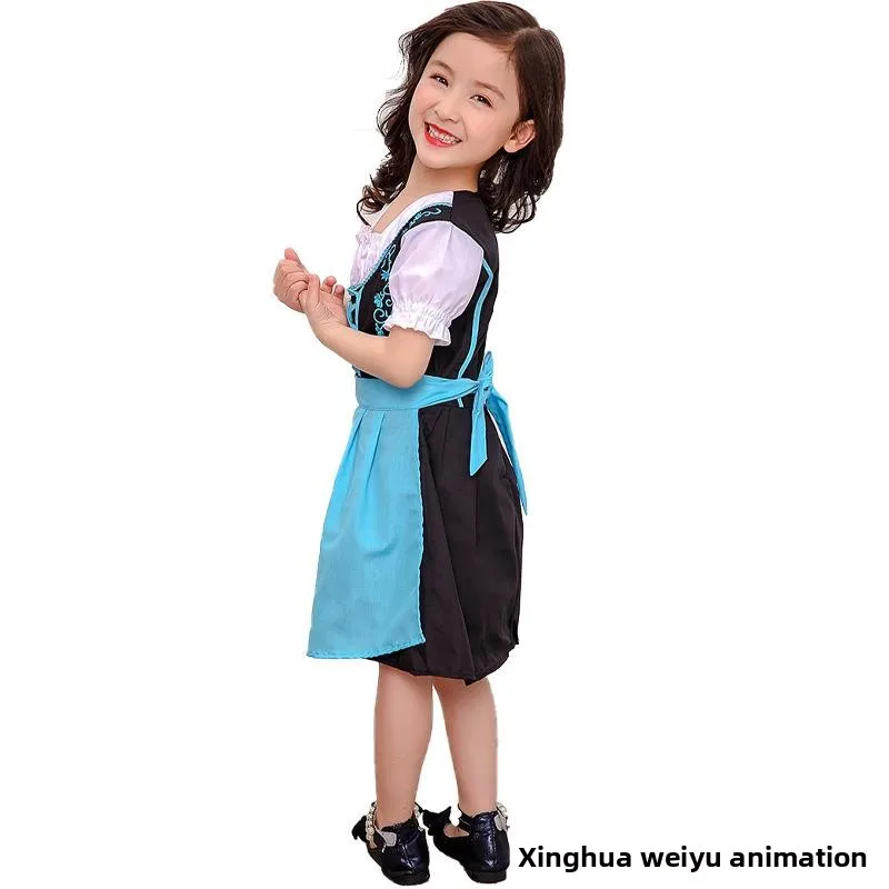 Traditional Bavarian Costume Dr Stage Performance orm Beer Festival Attire Women's Ethnic Faion Spring 2025