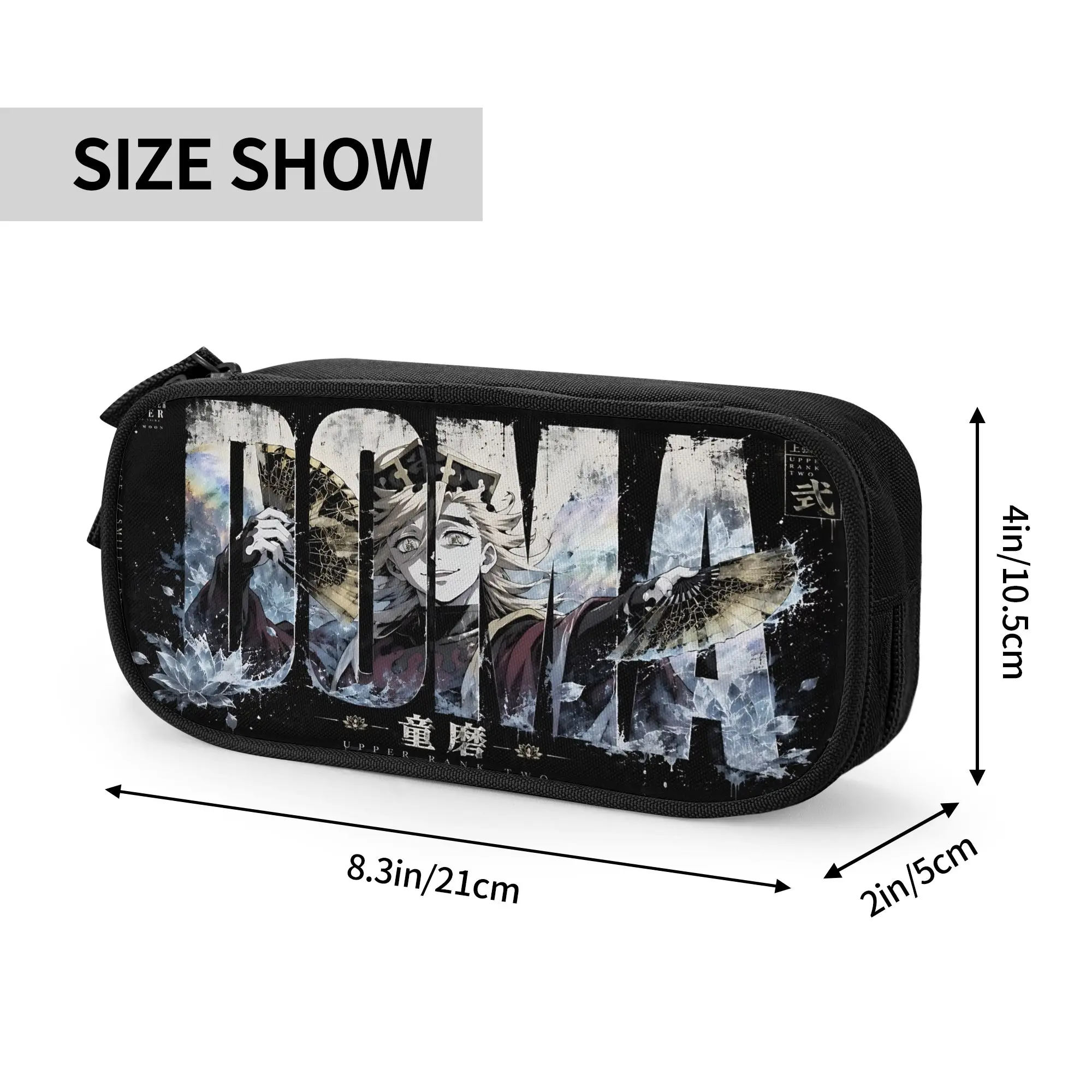 Custom Demon Slayer Large Capacity Bags for Child  Handheld Study Bag for Boys Gilrs Kids