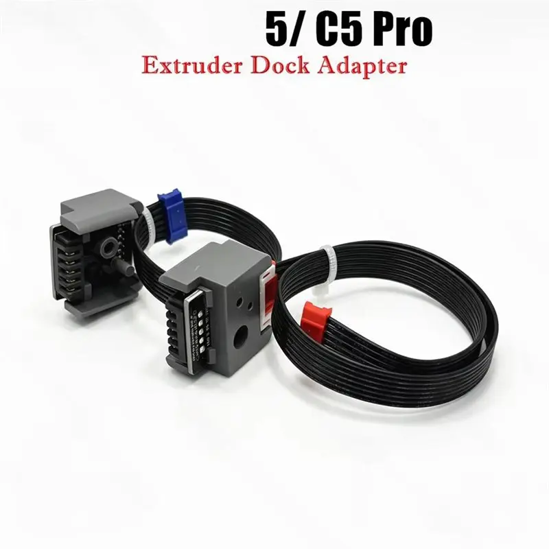 [NEW!】 Extruder Dock Adapter Socket With Cable For Flashforge Creator 5/Creator 5 Pro 3D Printer Replacement Parts