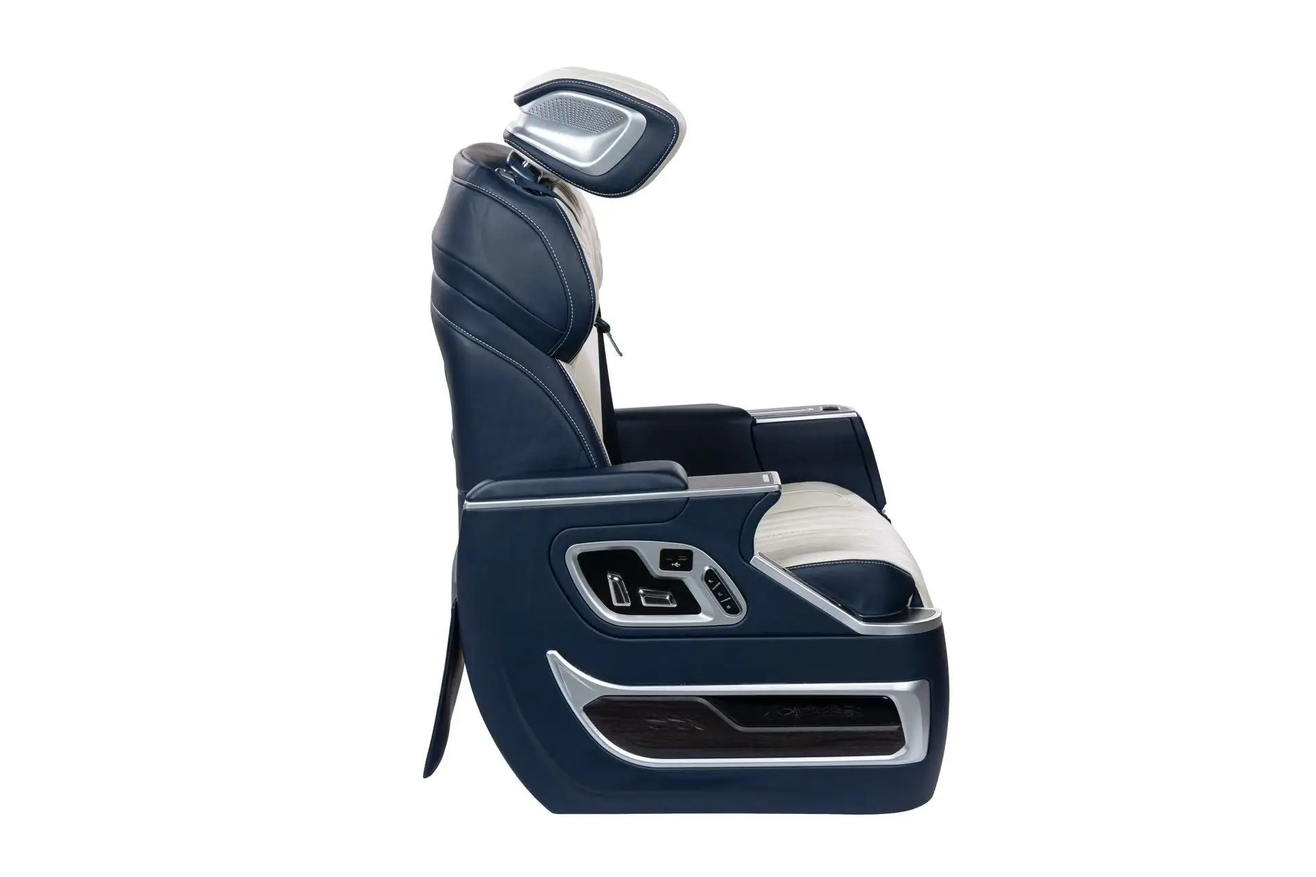 Baby Seat Loaded 150kg Air Massage Leather Limousine Car Seat