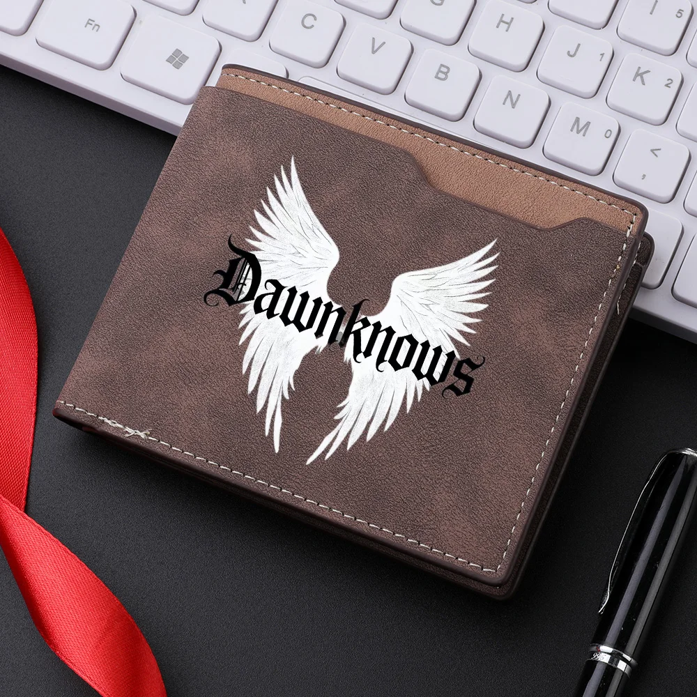 2025年トレンド メンズ レトロ レザーウォレット  パーソナライズ アメリカドル ファッション ビルフォールド 男性用