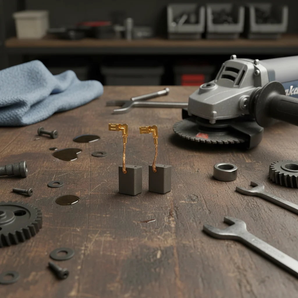 

2pcs 191D85-2,CB-260 Carbon Brush Replacement For Makita= GA5050 GA4550 Angle Grinder New Compatible Parts Home Power Tools