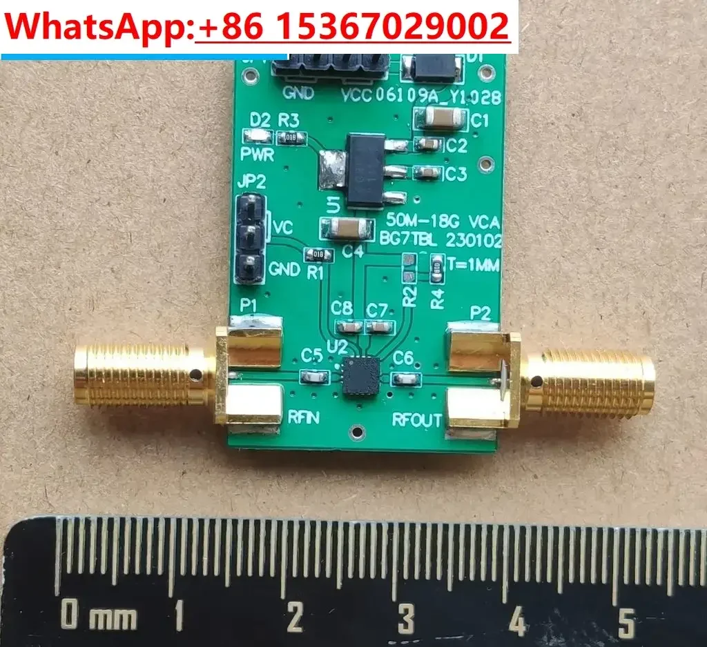 50M-18G, 30DB voltage controlled attenuator, 5V power supply