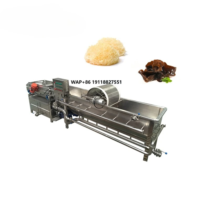 Lavadora de Vórtice de Acero Inoxidable 304 para Automatización Industrial Personalizada, para Plantas de Procesamiento de Frutas y Verduras, 500-1500 kg/h