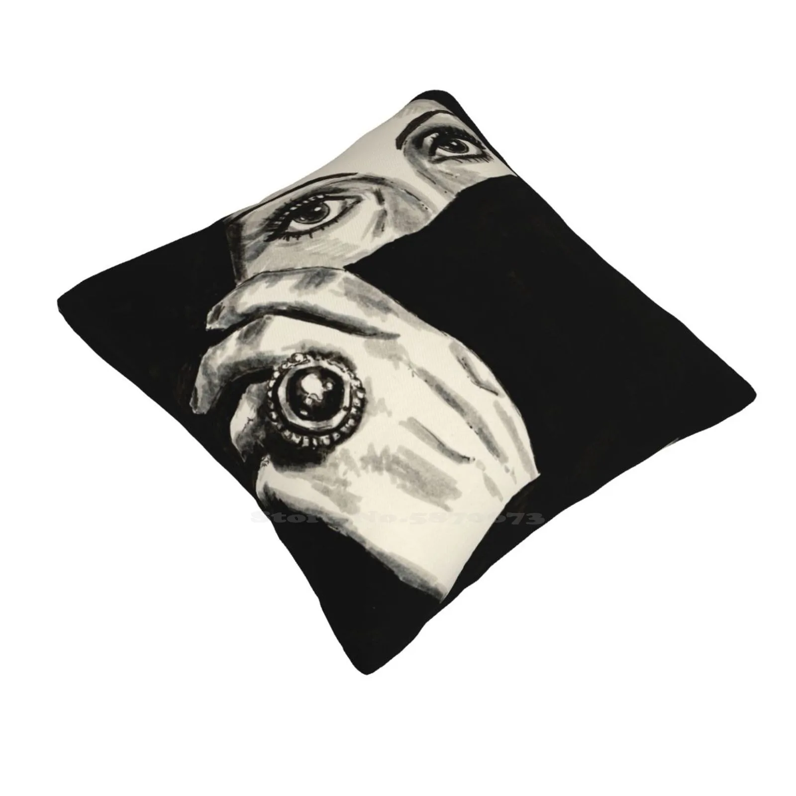 Gloria Holden Pillow Cover Hug Pillowcase Vampire Dracula Universal Pictures Horror Movies