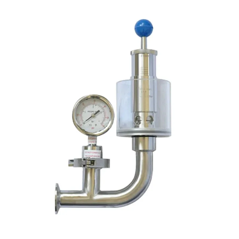 Sanitary Stainls Steel Food Wine SS04 Tri Clamp Relief