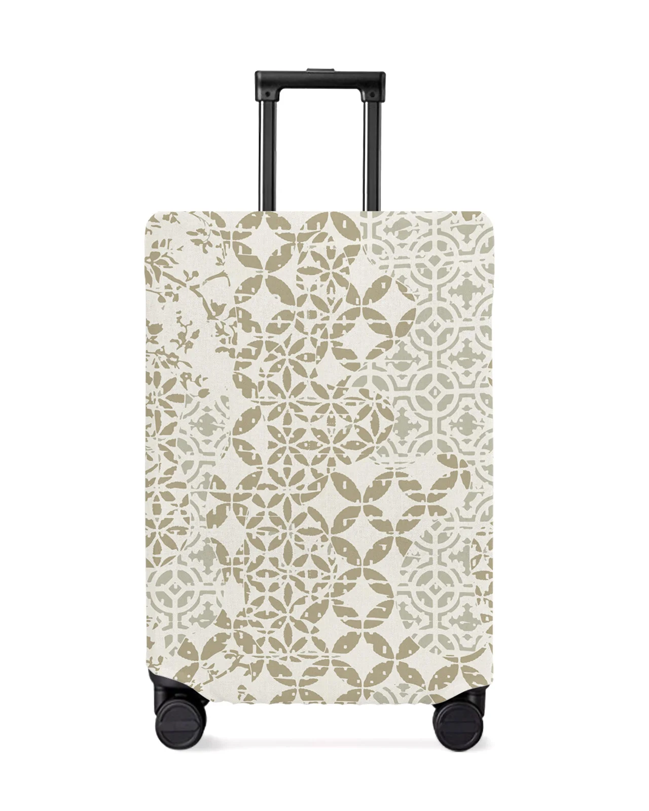 

Rustic Marble Texture Luggage Cover Stretch Suitcase Protector Baggage Dust Case Cover for 18-32 Inch Travel Suitcase Case