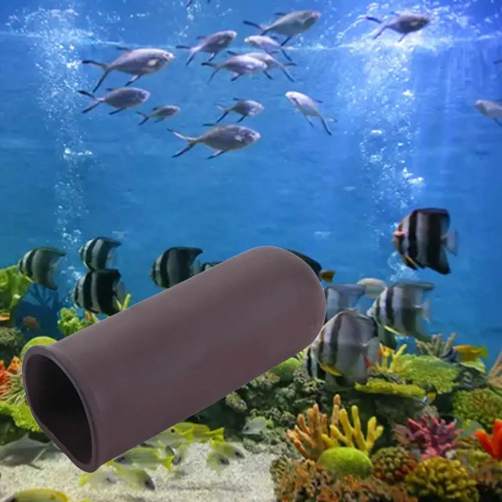 

Hiding Ceramic Fish Decor Fish Shrimp Tube Ornament Canister House Fish Tank Cave Aquarium Decoration Aquarium Shelter