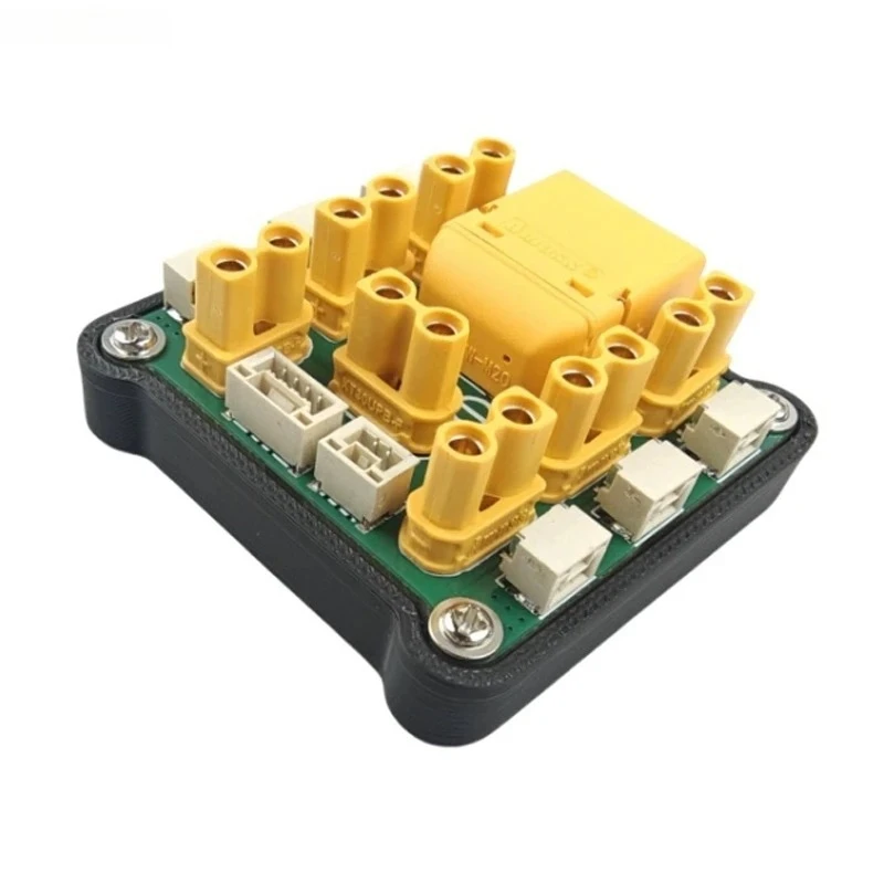 1PCS XT60 to XT30 PDB Multi-port Power Distribution Board GH1.25 Signal Interface CAN Bus Hub Board for RC Boat Car Models DIY