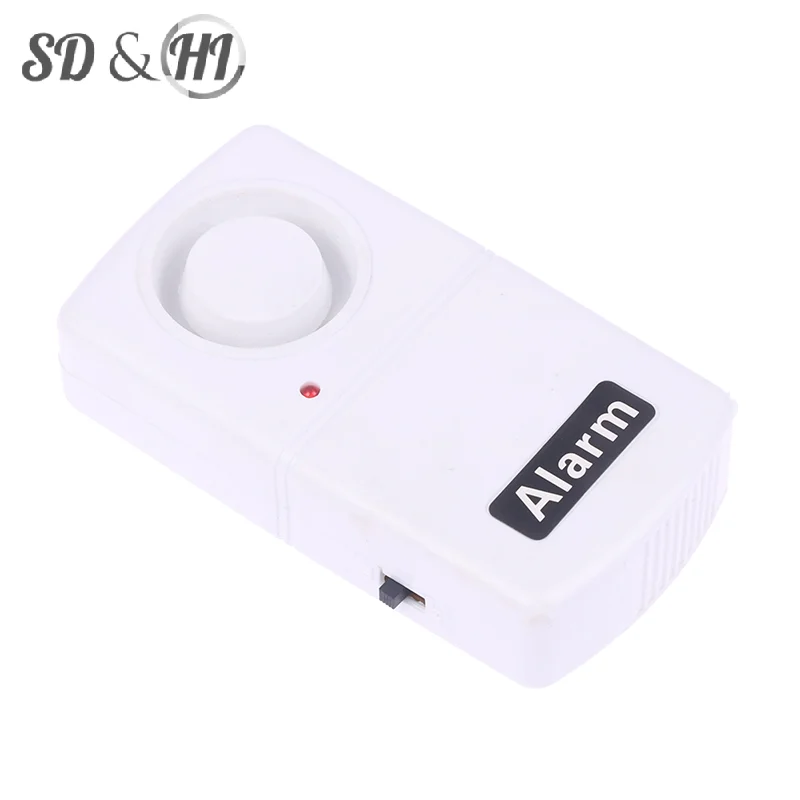 120db Door Window Vibration Shock Glass Break Alarm Siren LED Indicator Home Vibration Alarm Detector Anti-theft Alarm Sensor