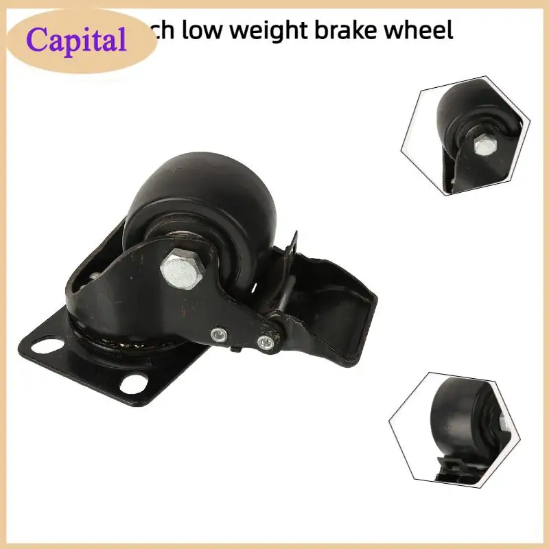 Hot Heavy Duty Casters with Rubber Wheels – Industrial-Grade Build 360-Degree Rotation