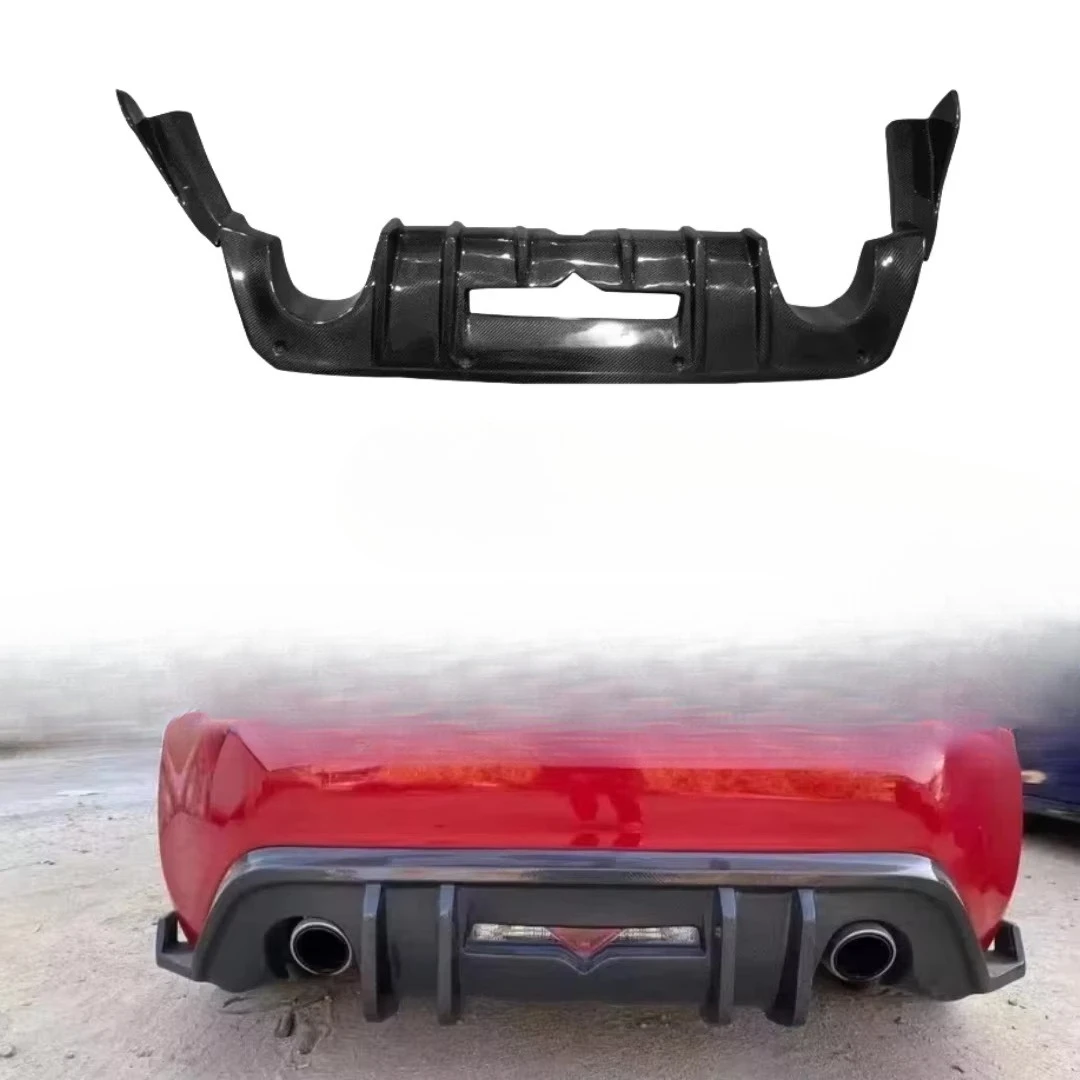 

Диффузор из карбона для GT86 2017-2020, тюнинг-комплект для кузова, модифицированный задний бампер-диффузор из карбона для GT86