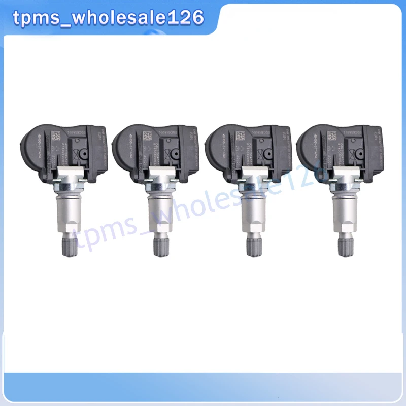 Set Of 4 Tire Pressure Monitoring Sensor BHB637140A For 2016-2023 Fiat 124 2008-2012 Mazda 2 3 6 CX-7 CX-9 TPMS 433MHZ BHB637140