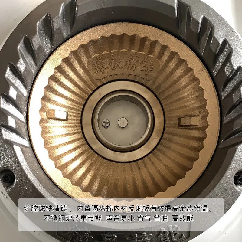 ปรับแต่ง. Xilai Sheng เตาแก๊สเชิงพาณิชย์เตาเปลวไฟสูงเตาคู่พร้อมหางเตาทอดสแตนเลสแก๊สและ Na